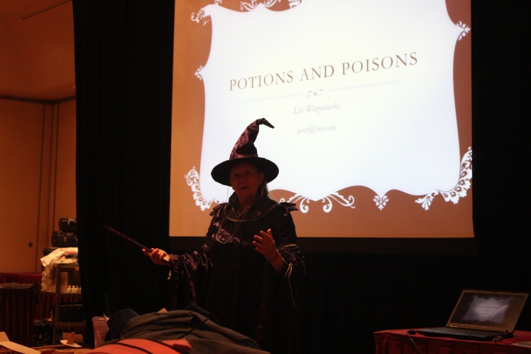 We were introduced to an upcoming chemistry event: Potions and Poisons.